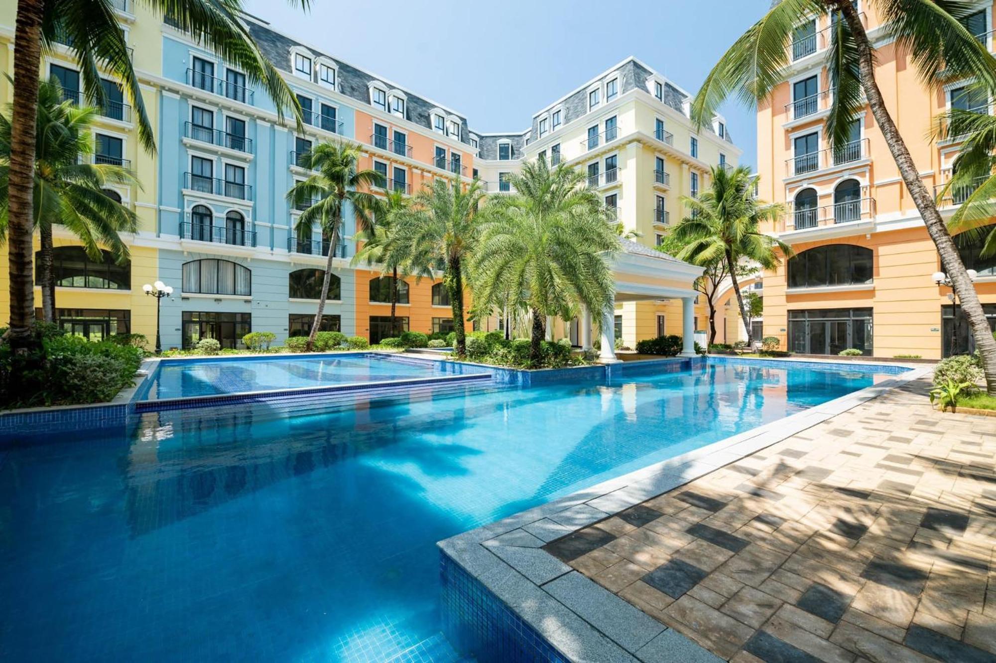 Pacific Apartment & Hotel Duong Dong Exterior foto