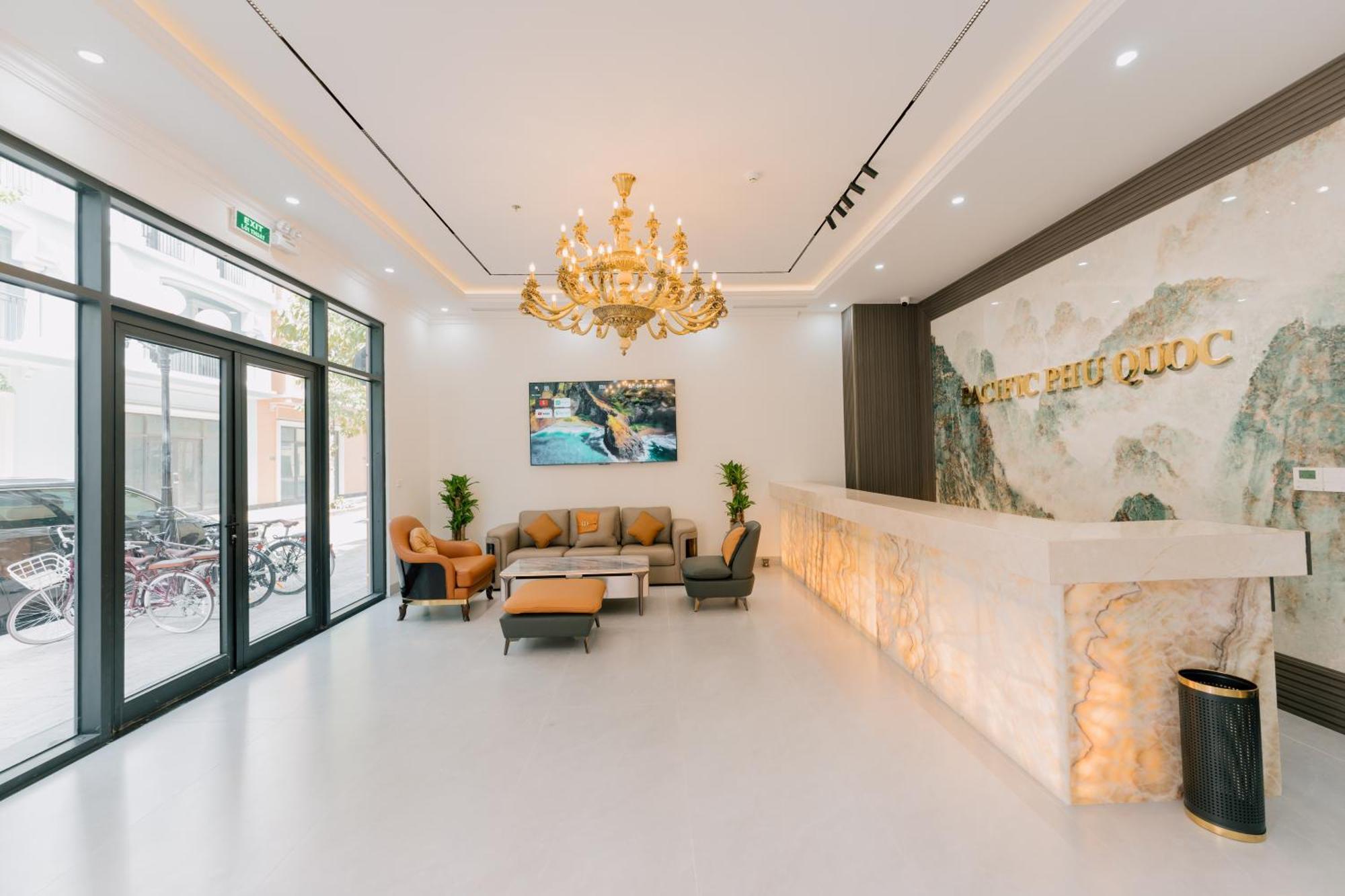 Pacific Apartment & Hotel Duong Dong Exterior foto