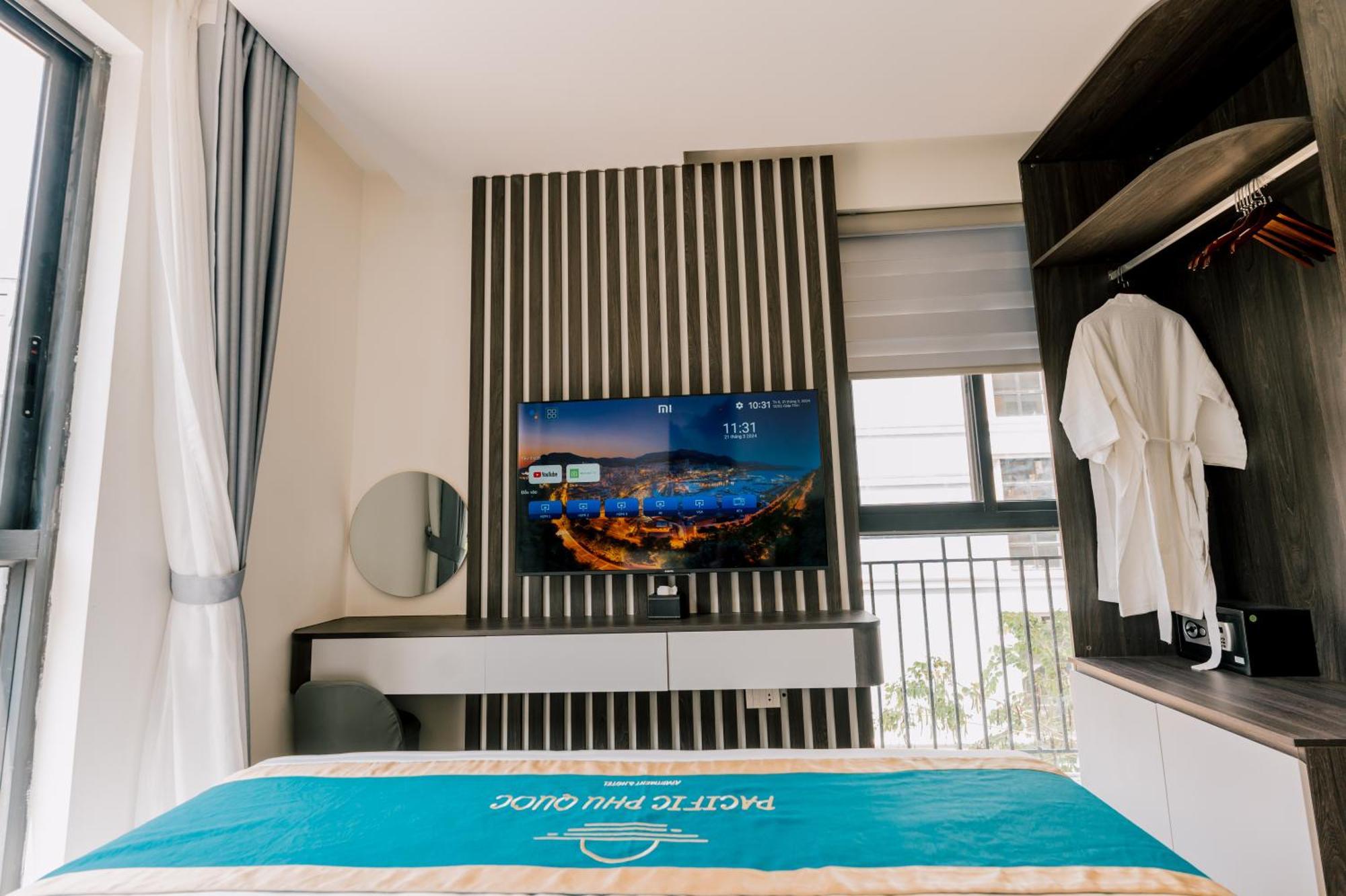 Pacific Apartment & Hotel Duong Dong Exterior foto
