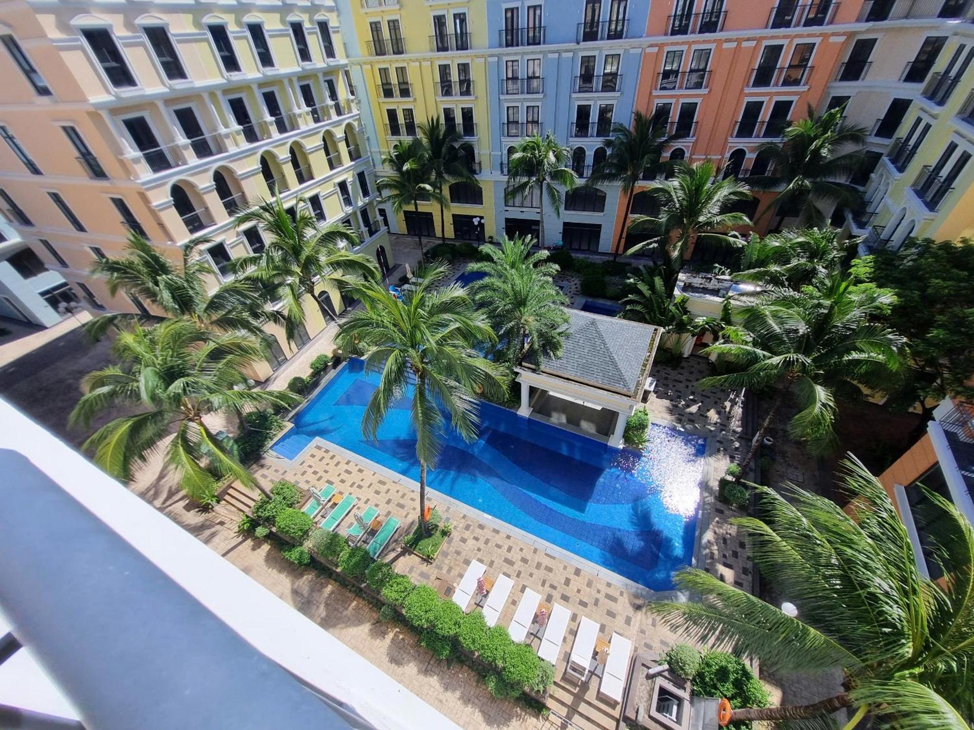Pacific Apartment & Hotel Duong Dong Exterior foto